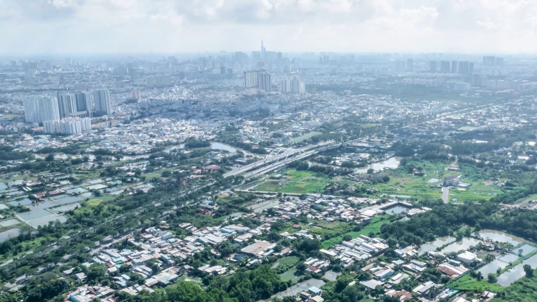 Nhiều dự án BĐS đã đang hình thành khu đô thị mới ở phía Tây Nam thành phố Hồ Chí Minh